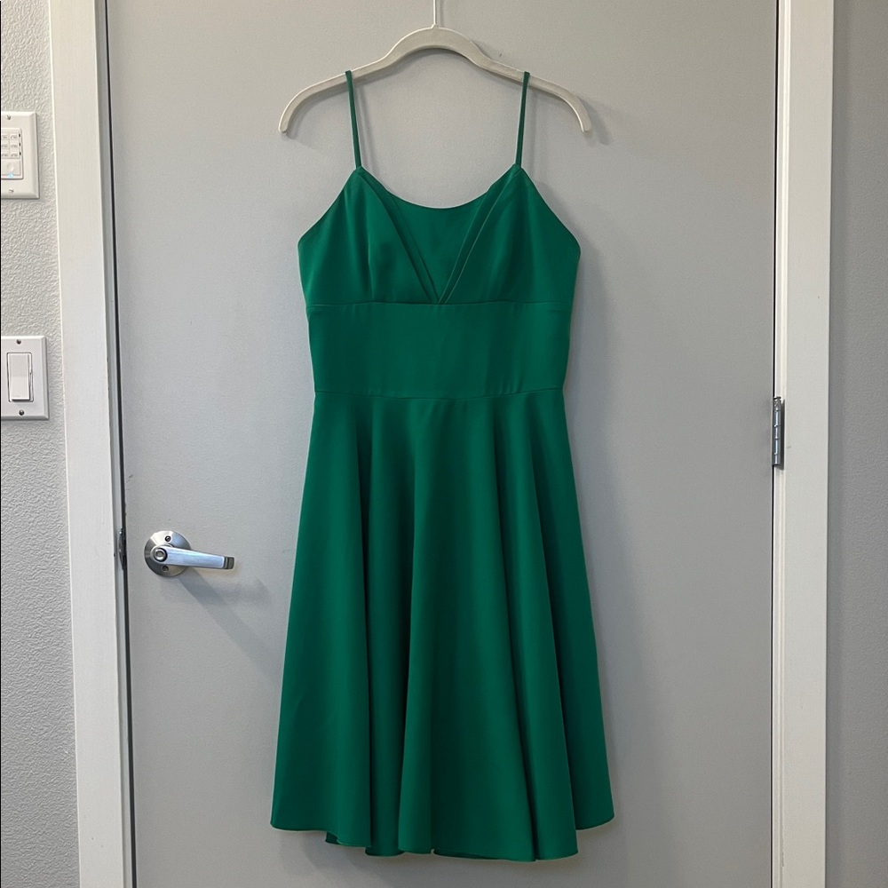 Bernie Dexter Vibrant Green Midi Dress